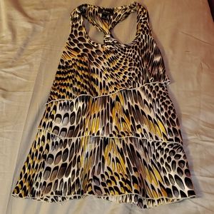 Byer California Silk blouse animal print